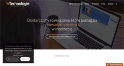 Desktop Screenshot of etechnologie.pl
